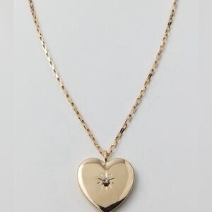 Urban Outfitters Heart Pendant Necklace